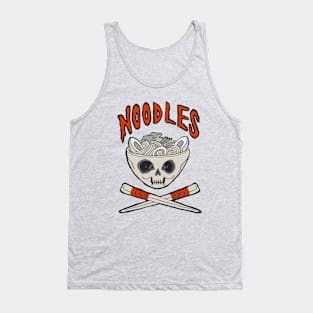 noodles skull Tank Top